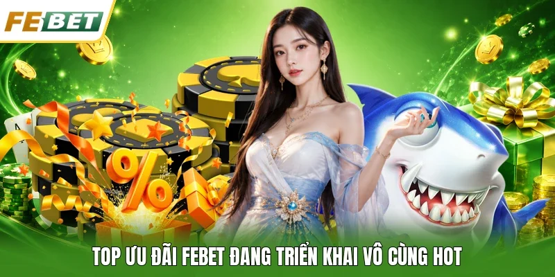 Top ưu đãi FEBET đang triển khai vô cùng hot